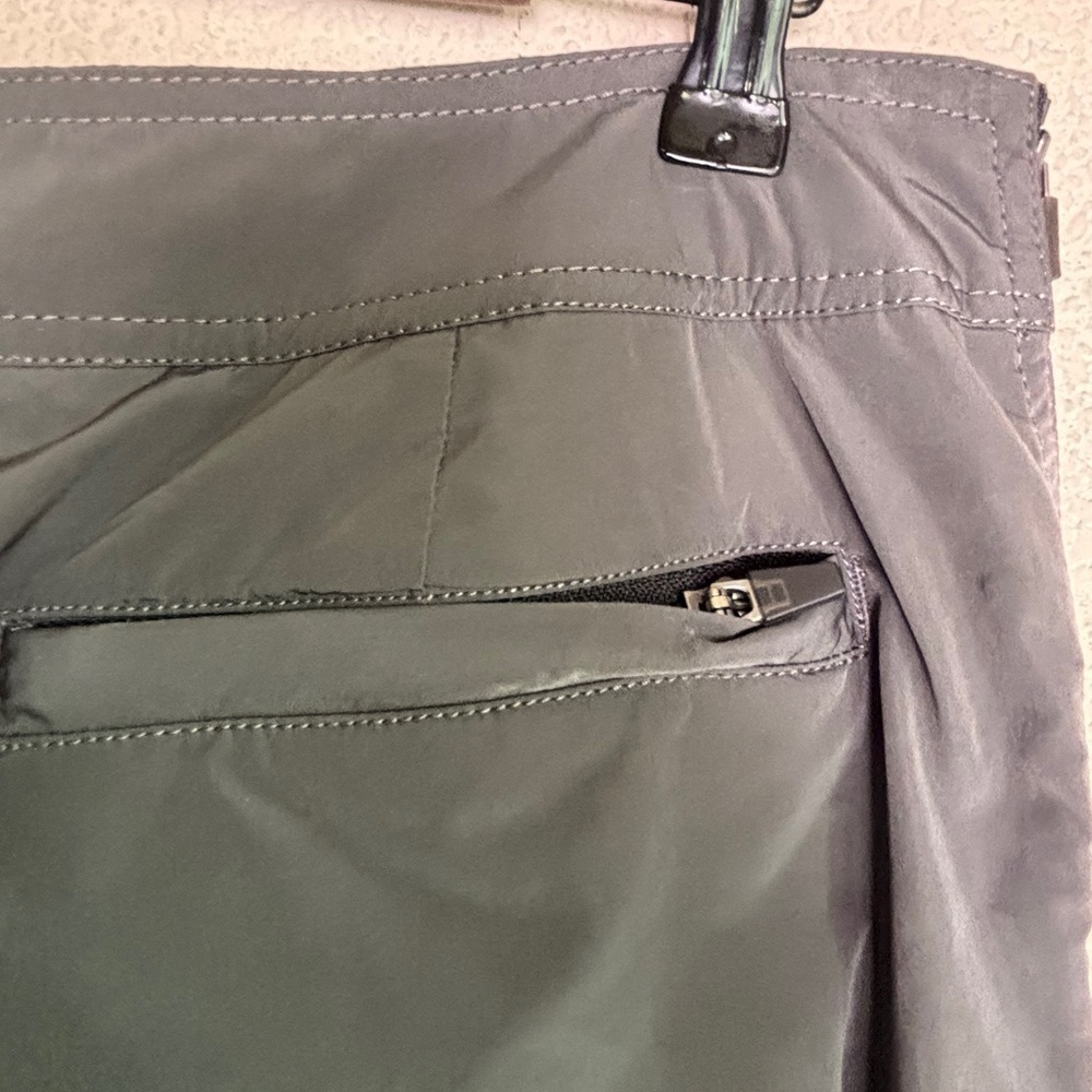 Free People Movement Nova Gray Lined Zip Up Wide Leg High Rise Athletic … - Picture 9 of 13